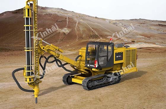 Split open-pit down-the-hole drill rig.jpg Split open-pit down-the-hole drill rig.jpg